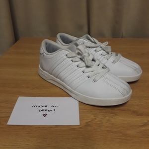 K-Swiss Girl's White Casual Sneakers
